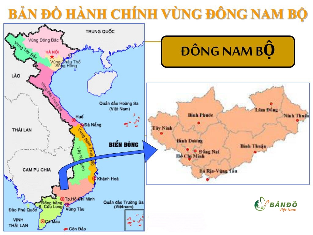 Thông tin cơ bản về vùng Đông Nam Bộ