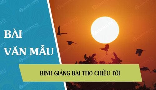 binh giang bai tho chieu toi