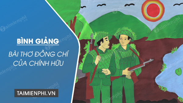 binh giang bai tho dong chi cua chinh huu