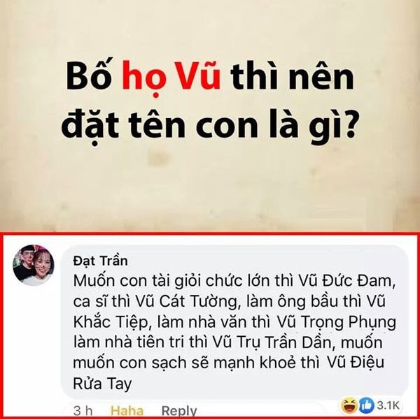 Bố họ Vũ đặt tên con là gì? Cách đặt tên con họ Vũ mới nhất