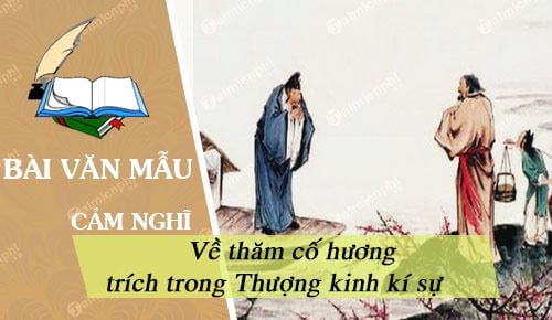 cam nghi khi doc bai ve tham co huong trich trong tac pham thuong kinh ki su