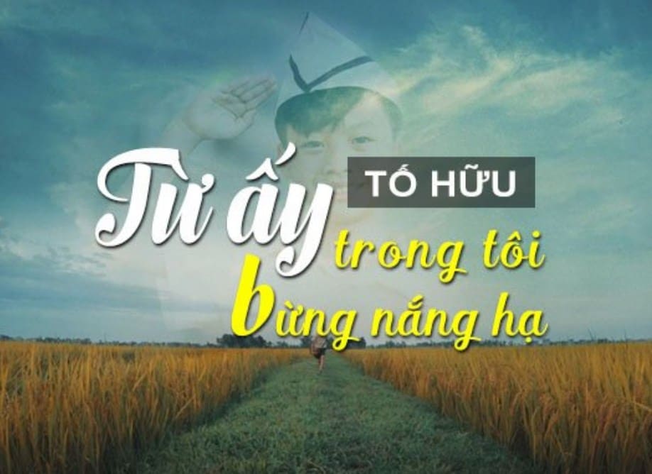 Phân tích bài thơ Từ ấy của Tố Hữu