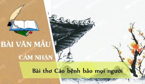 cam nhan ve bai tho cao benh bao moi nguoi