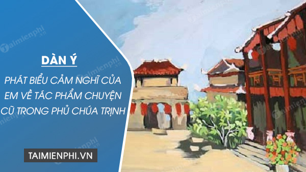 dan y phat bieu cam nghi ve chuyen cu trong phu chua trinh