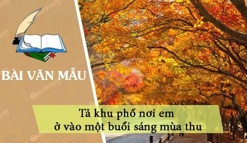 dan y ta khu pho noi em o vao mot buoi sang mua thu