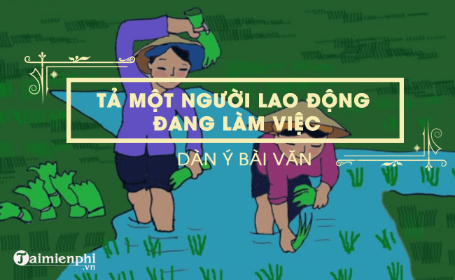 dan y ta mot nguoi lao dong dang lam viec