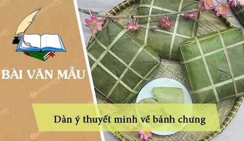 dan y thuyet minh ve banh chung