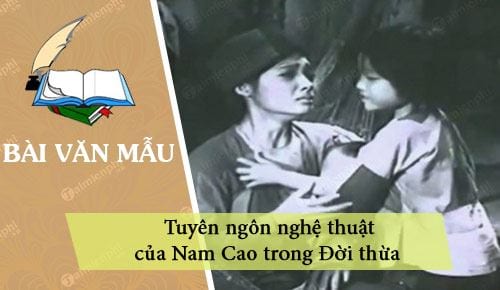 dan y tuyen ngon nghe thuat cua nam cao trong doi thua