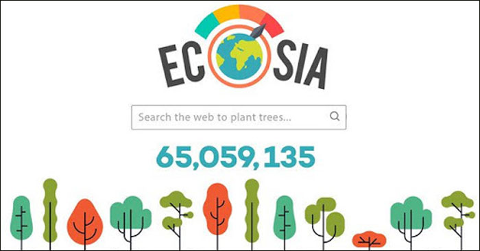 Công cụ tìm kiếm Ecosia.org