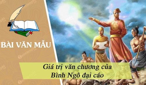 gia tri van chuong cua binh ngo dai cao