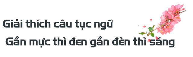 Giải thích câu tục ngữ Gần mực thì đen gần đèn thì sáng