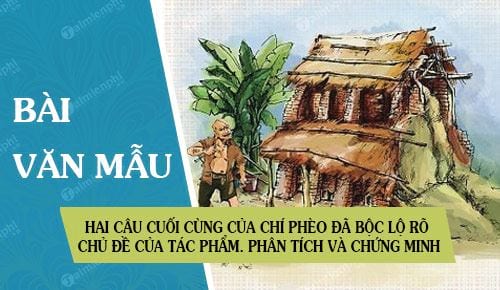 hai cau noi cuoi cung cua chi pheo da boc lo ro chu de cua tac pham hay phan tich va chung minh