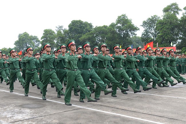 Em có suy nghĩ gì khi trúng tuyển vào trường quân đội?