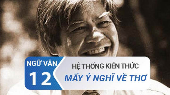 Kiến thức cơ bản bài Mấy ý nghĩ về thơ - Nguyễn Đình Thi