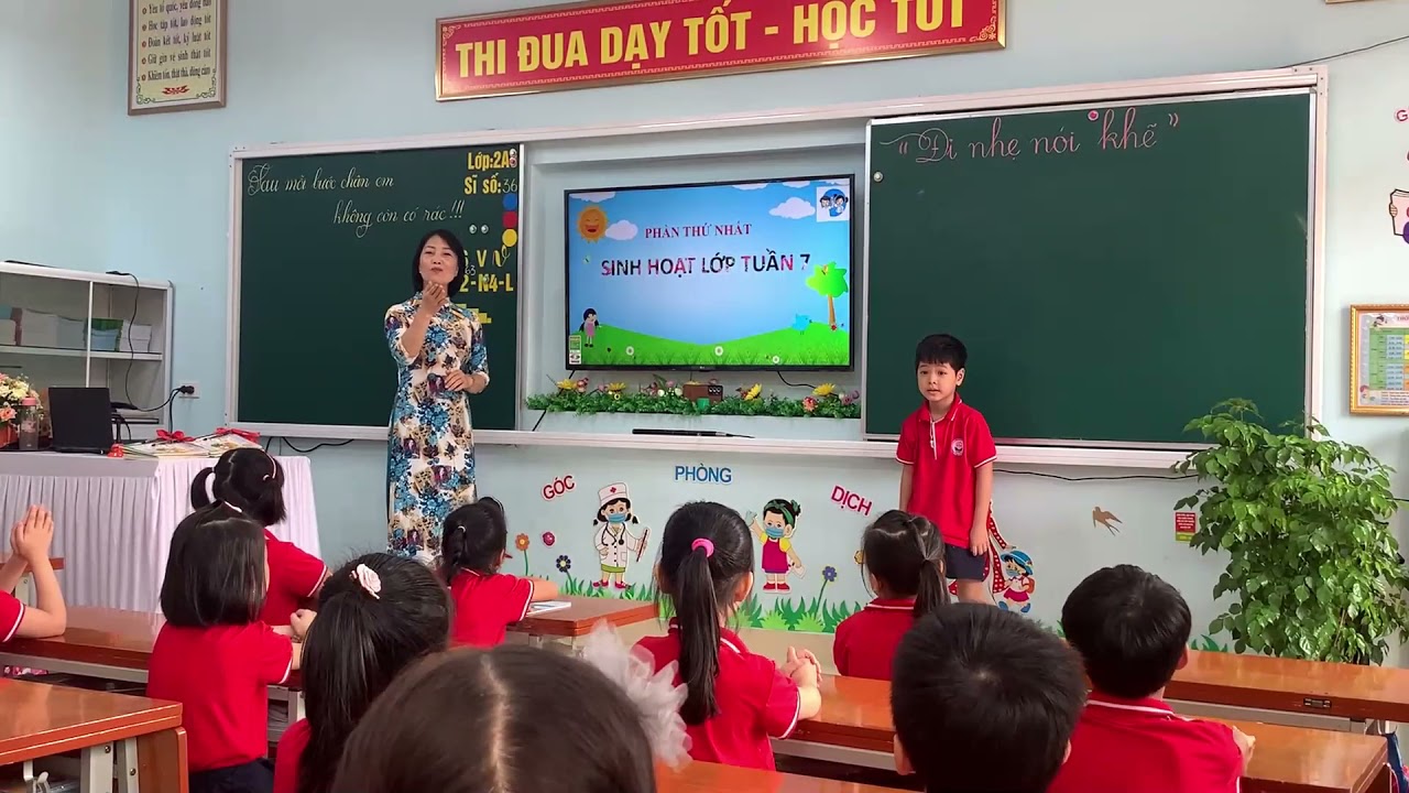 Hoạt động trải nghiệm, sinh hoạt lớp . Cô Giáo Nguyễn Thu Hằng - Trường  Tiểu học Hoàn Sơn - YouTube
