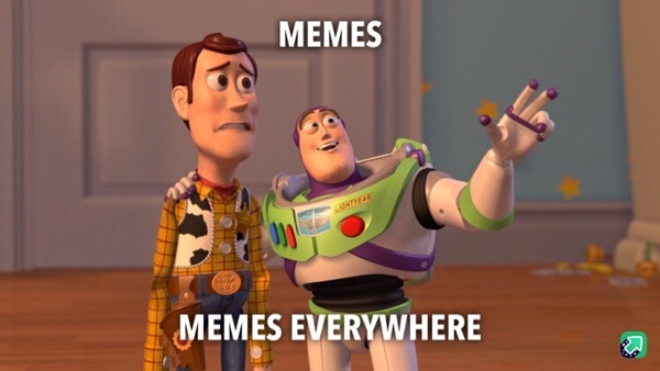 Meme có độ phủ sóng trên khắp các trang mạng xã hội.