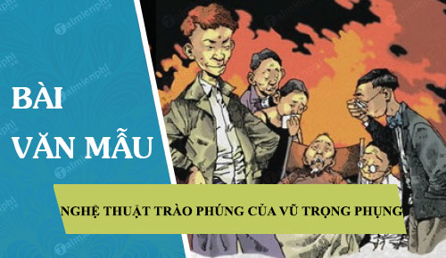 nghe thuat trao phung cua vu trong phung trong doan trich hanh phuc cua mot tang gia