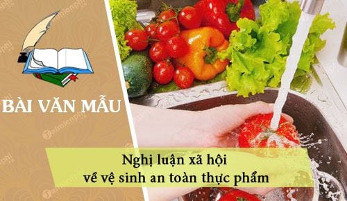 nghi luan xa hoi ve ve sinh an toan thuc pham