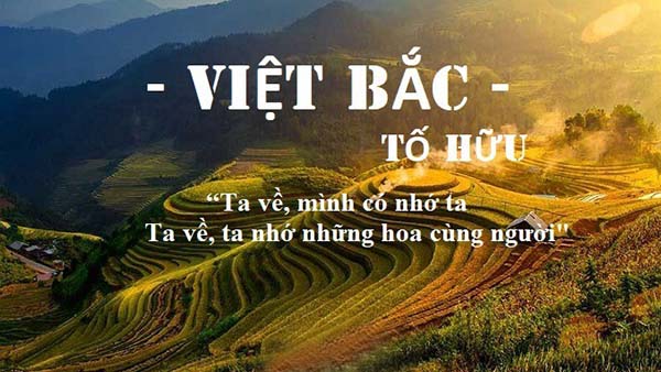 Bình giảng Bức tranh tứ bình trong bài Việt Bắc hay nhất