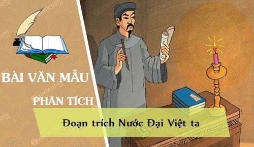 phan tich doan trich nuoc dai viet ta