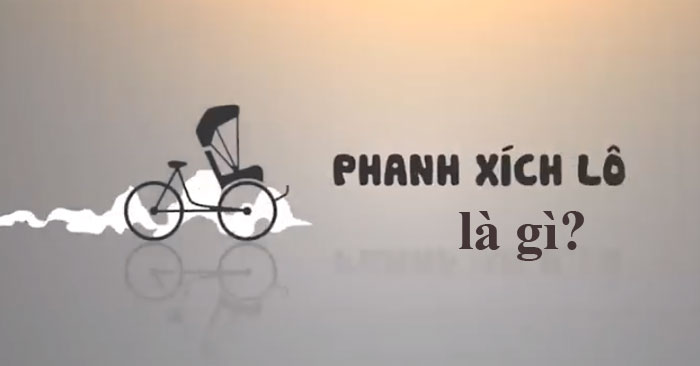 Phanh xích lô là gì?