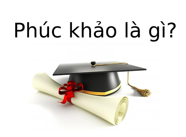 Phúc khảo là gì?