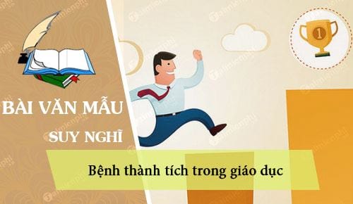 suy nghi ve benh thanh tich trong giao duc