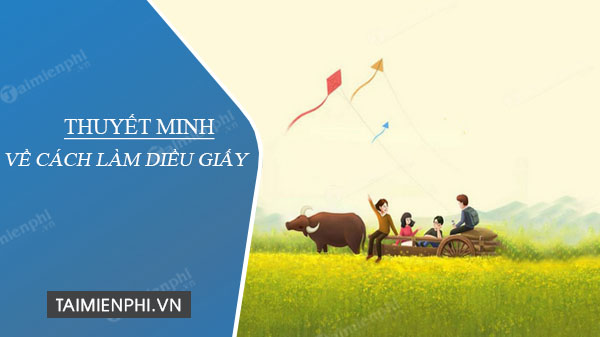 thuyet minh ve cach lam dieu giay