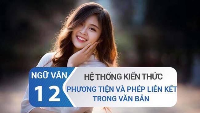 Tóm tắt kiến thức phương tiện và phép liên kết trong văn bản