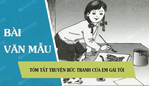 tom tat truyen buc tranh cua em gai toi