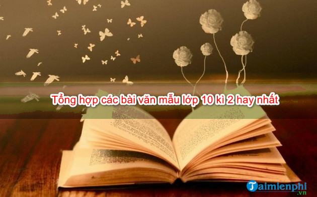 tong hop cac bai van mau lop 10 ki 2 hay nhat