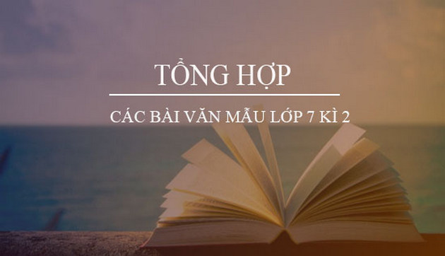 tong hop cac bai van mau lop 7 ki 2