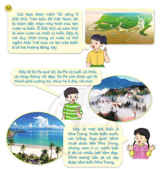 Câu hỏi trang 6 SGK Tiếng Việt lớp 3 Tập 2