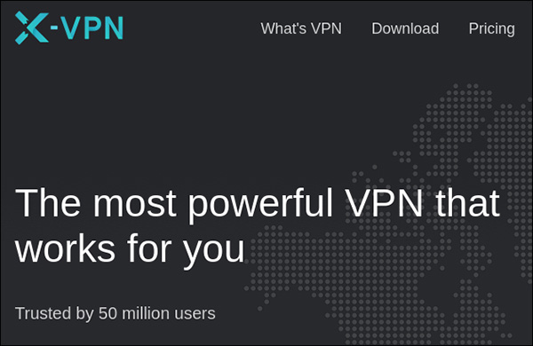 X-VPN có quảng cáo không trung thực