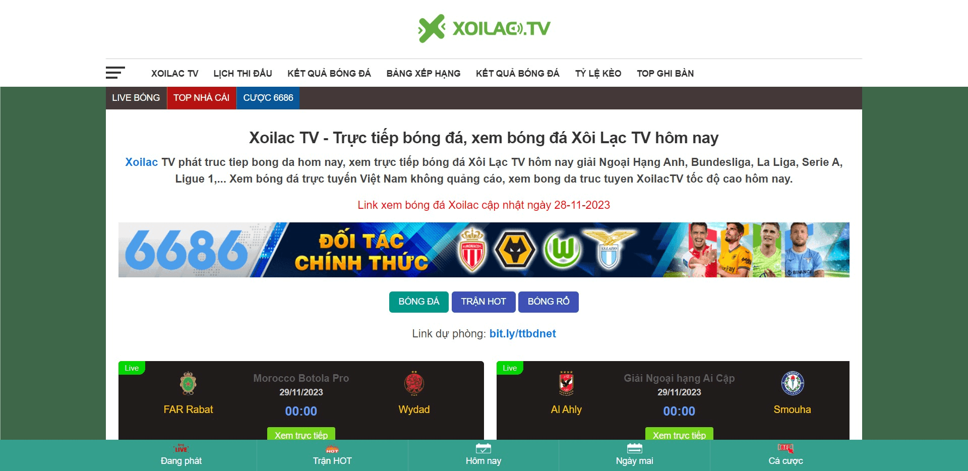 Khám phá website Xoilac - Chuyên trang trực tiếp bóng đá hàng đầu Việt Nam