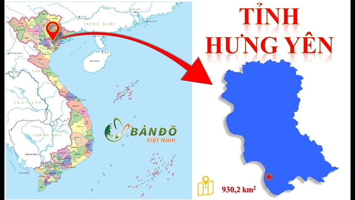 Bản đồ Hành chính tỉnh Hưng Yên mới nhất - thcs-thptlongphu.edu.vn