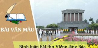 binh luan bai tho vieng lang bac