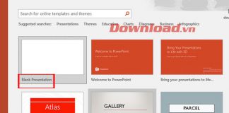 Tạo trang PowerPoint mới