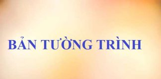 Cách viết bản tường trình sự việc của học sinh cấp 2, cấp 3 (đánh nhau, hút thuốc, nói chuyện)