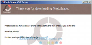 Cài đặt và sử dụng PhotoScape chỉnh sửa ảnh miễn phí