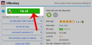 Nhấn nút Tải về
