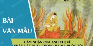 cam nhan cua anh chi ve nhan vat xi ta trong ra ma buoc toi