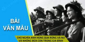 chu nghia anh hung qua rung xa nu va nhung dua con trong gia dinh