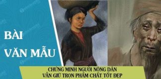 chung minh nguoi nong dan van giu tron pham chat tot dep qua lao hac va tuc nuoc vo bo