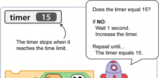 Tạo đồng hồ bấm giờ trong Scratch
