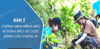 dan y chung minh rang bao ve rung bao ve cuoc song cua chung ta