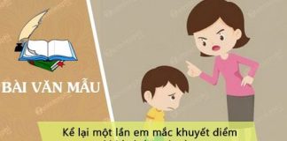 dan y ke lai mot lan em mac khuyet diem khien bo me buon