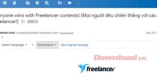 Dịch email tự động