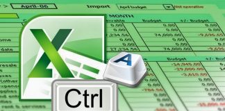 Phím tắt Excel