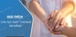 giai thich cau tuc ngu chi nga em nang